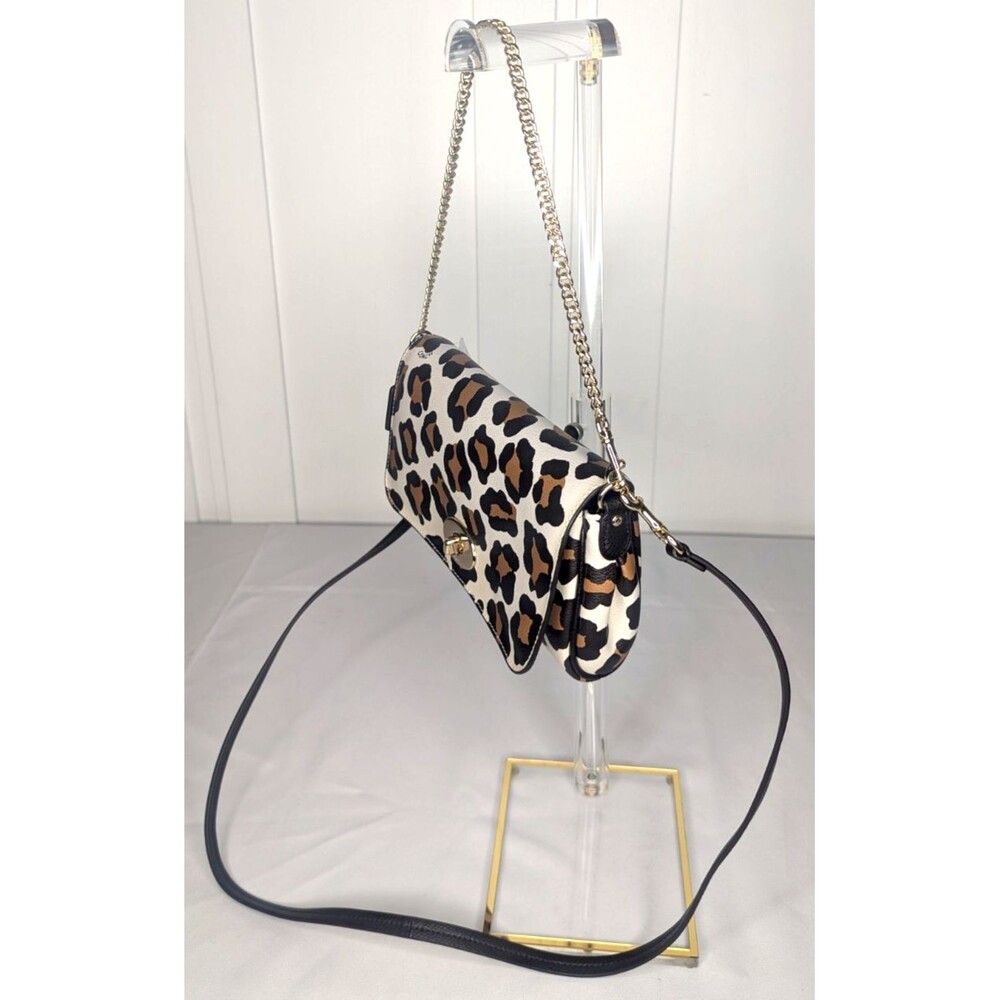 Coach Leopard (Ocelot) Print Mini Ruby Crossbody … - image 4